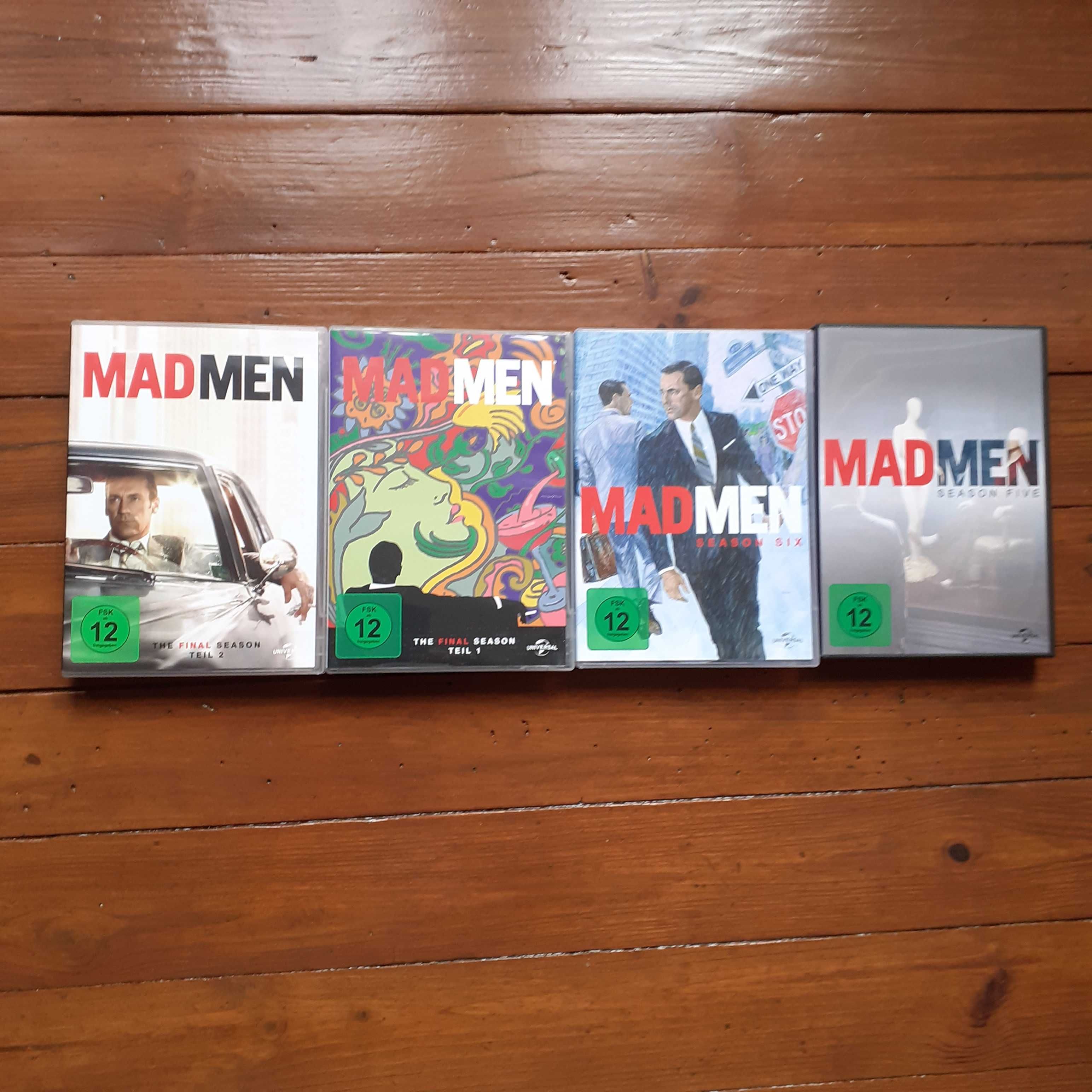 Mad Men  serie completa -8 DVD em perfeito estado.