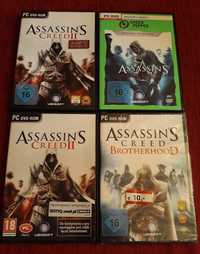 Assassin’s Creed + II + Brotherhood - gry PC DE