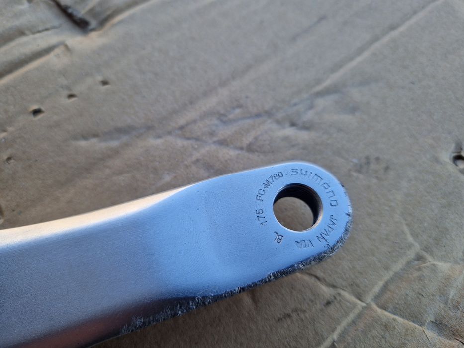 Korba mechanizm korbowy Shimano Deore XT FC-M760 44/32/22 ramiona 175m