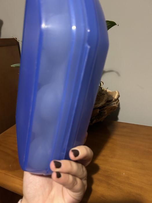 Caixa ovos tupperware