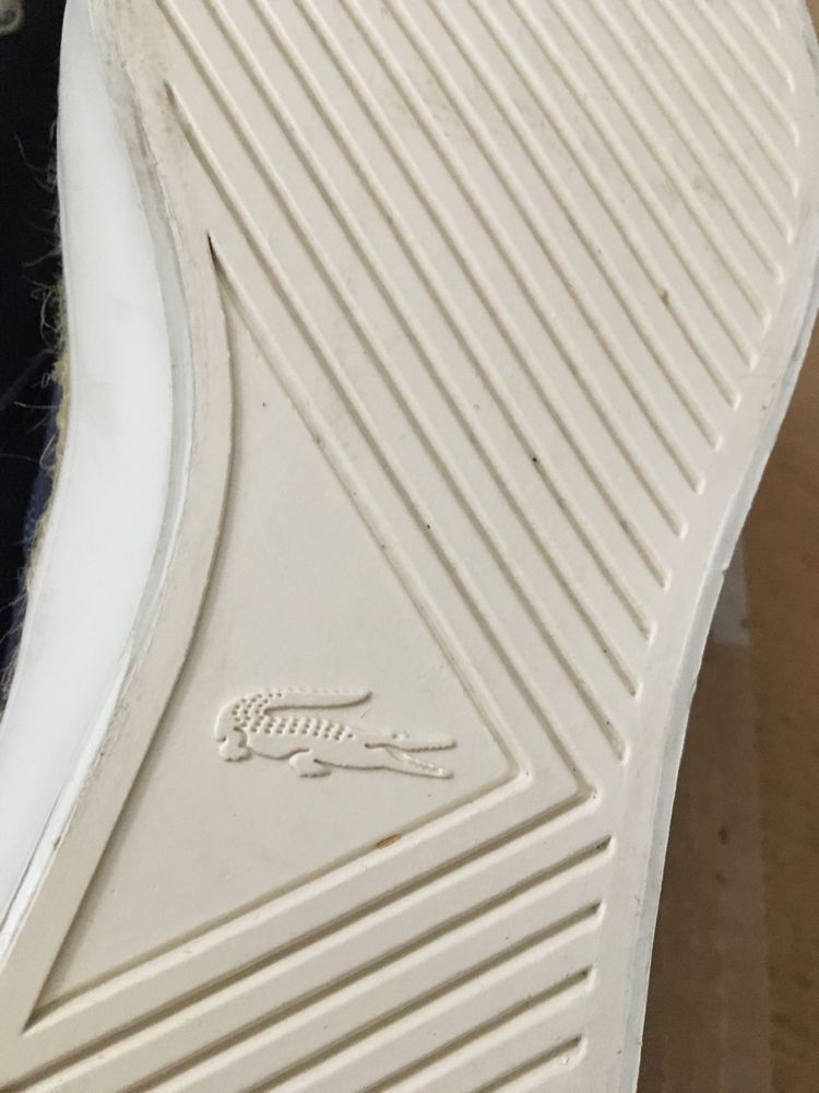 Tenisówki Espadryle  Lacoste nowe rozmiar -40