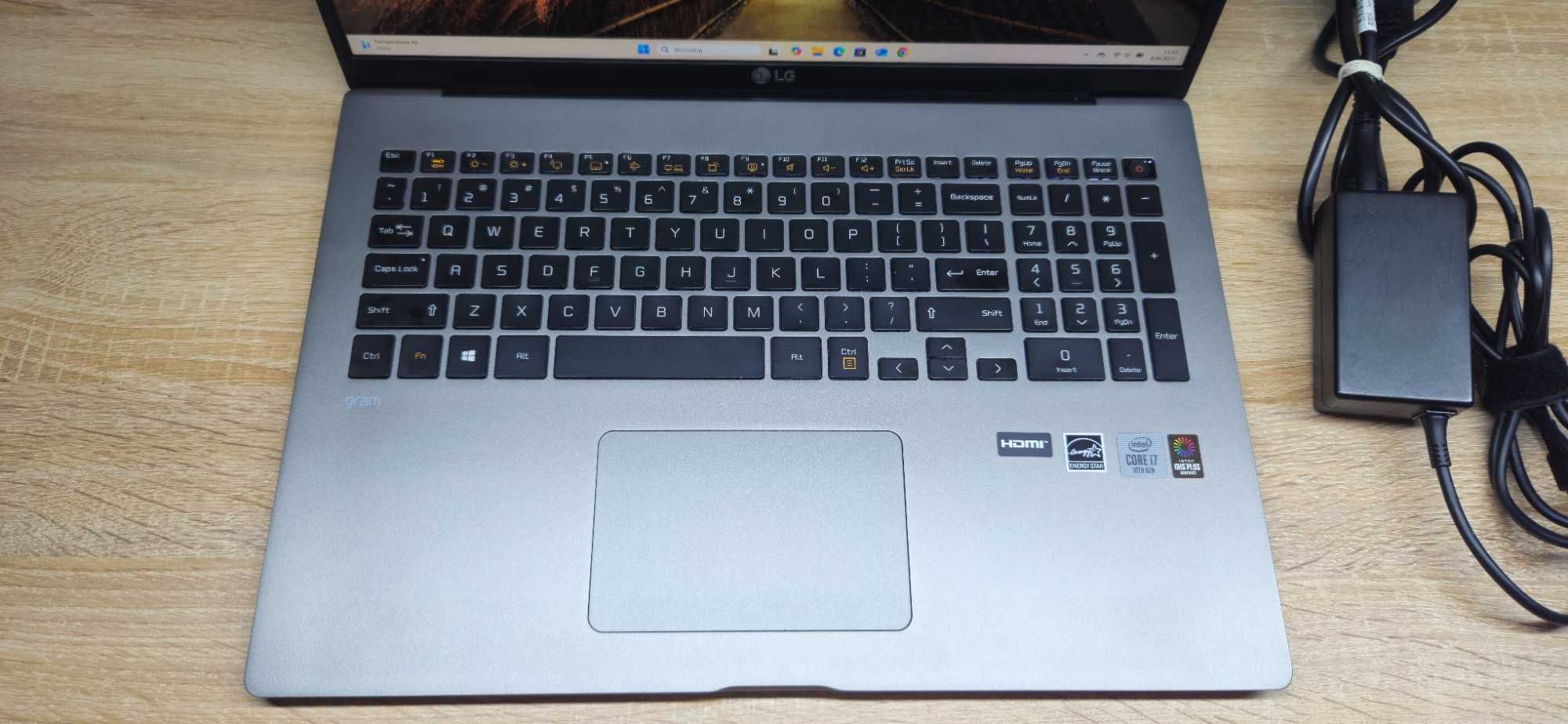 LG Gram 17" 17Z90N-R 2020, i7-1065G7, 16/512GB,WQXGA,obudowa Magnezowa