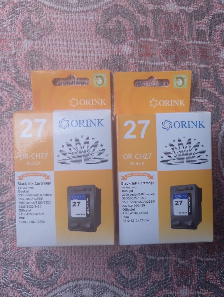Dwa tusze Orink nie otwierane