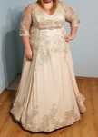 Suknia- sukienka ślubna w rozmiarze plus size 54/56/58/60 zapraszam