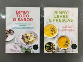 2 Livros Bimby Todo o Sabor & Bimby Leves e Frescas