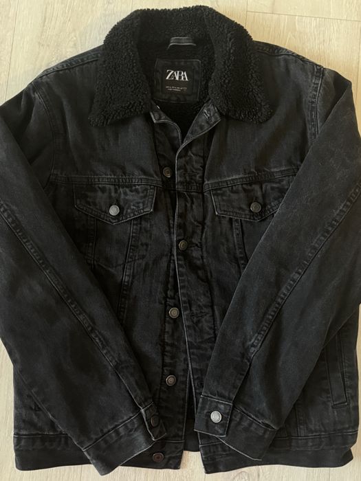 Чоловіча джинсова куртка Zara розмір L