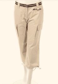 Spodnie 3/4 - firmy Saint Tropez - bawełna 100% - nowe - 82 w talii