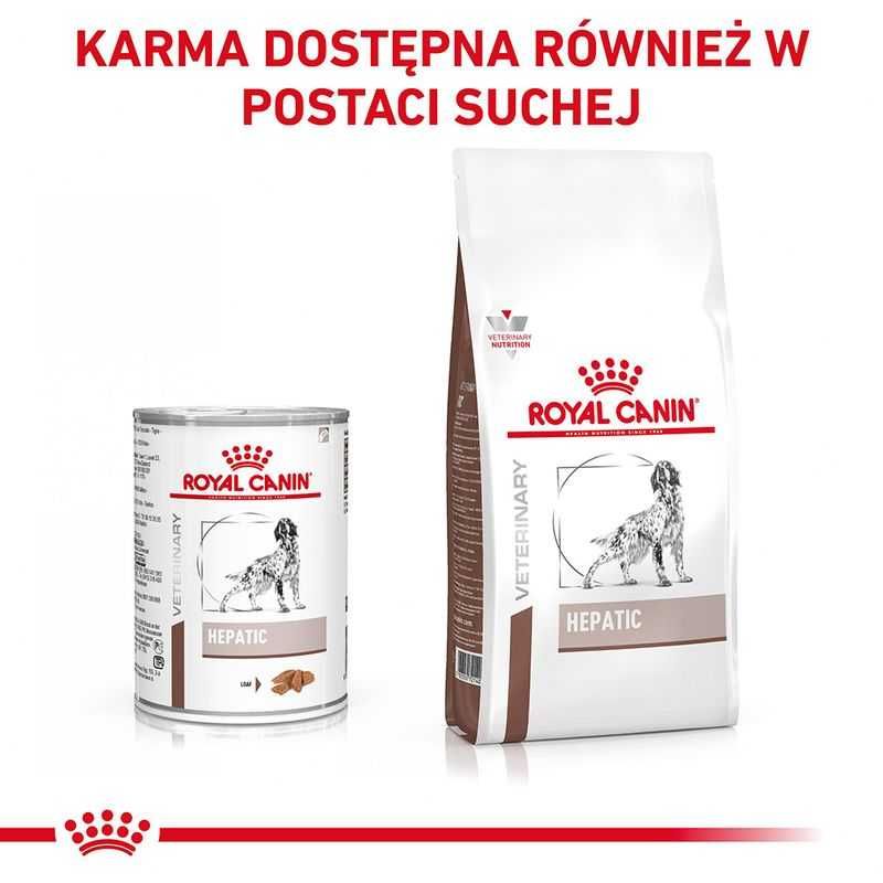 Karma dla psa mokra Royal Canin Canine Hepatic 420g Okazja!!!