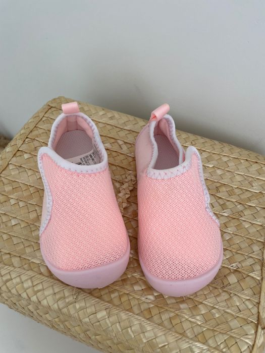 Slipper 100 pink white