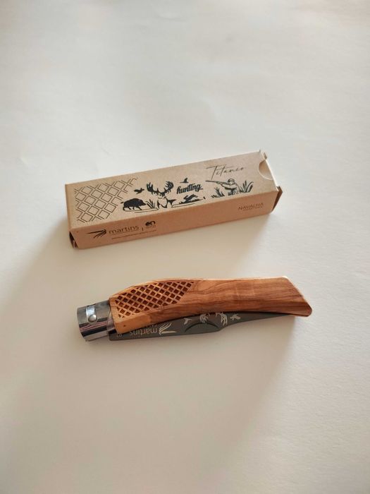 Navalha ECO L temática caça titanio MARTINS
