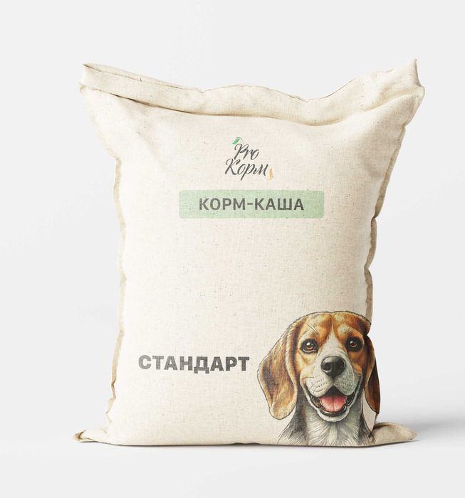 Екструдований корм -  каша для собак "Стандарт"