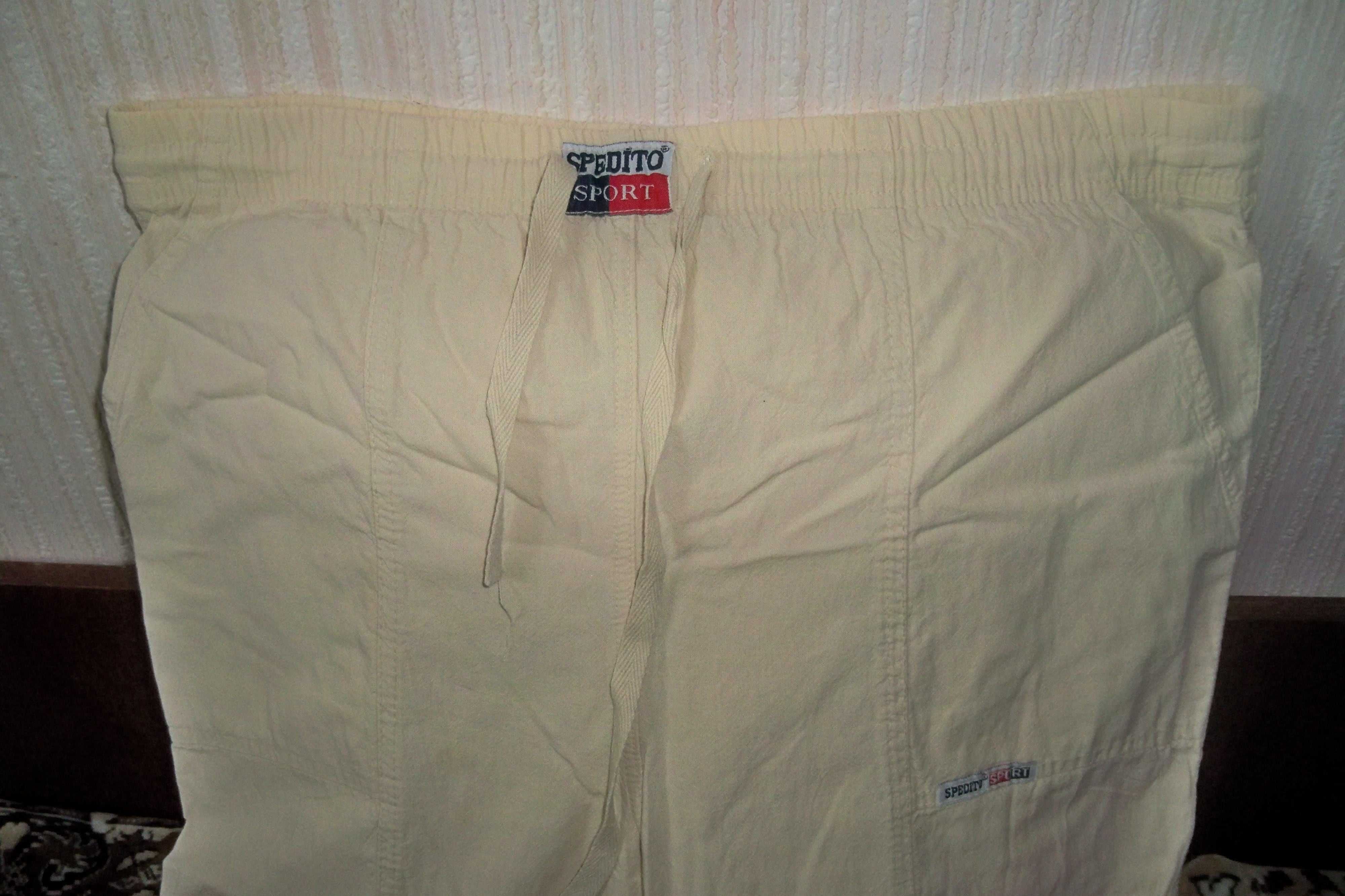 Укороченные летние женские штаны,46-48 размер