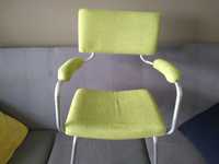 Krzesło fryzjerskie lub biurowe PRL