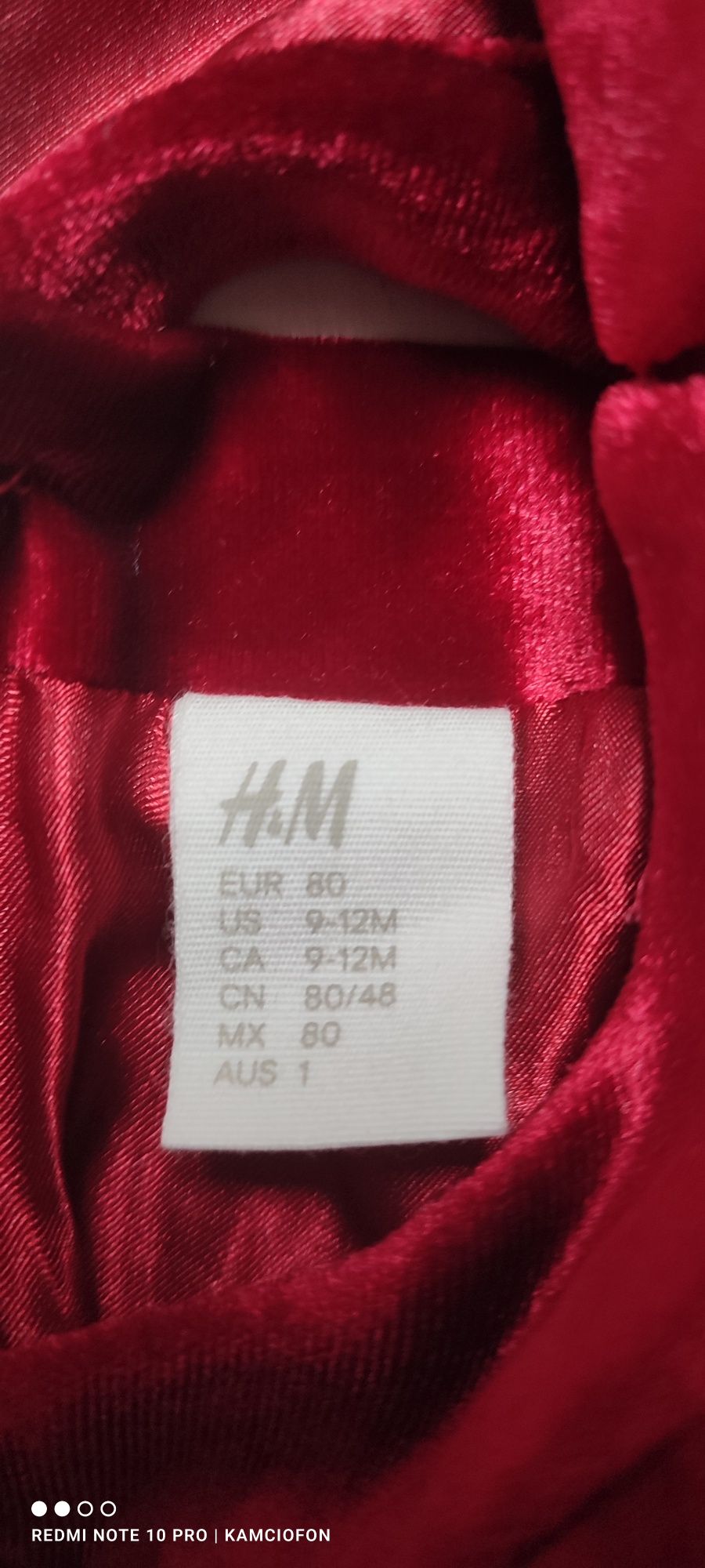 Sukienka świąteczna r80