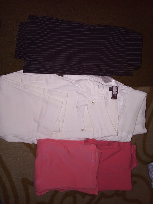 Paka ubrań damskich spodnie bluzki...10 szt