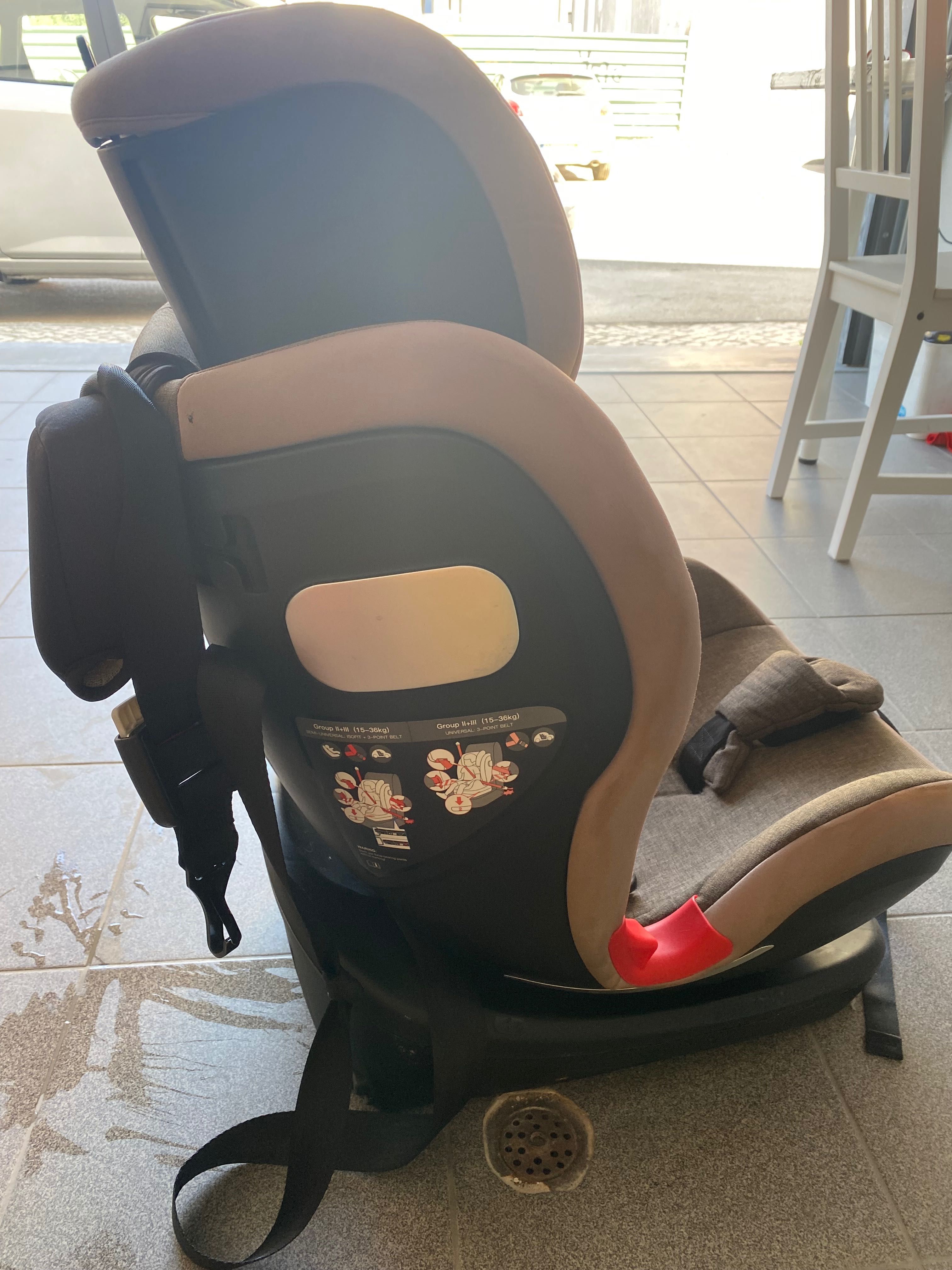 Cadeira isofix em bom estado