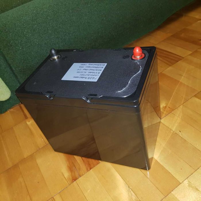 LiFePo4 Акумулятор 12v 100Ah BMS 100A + Inverter UPS 2000W/4000W