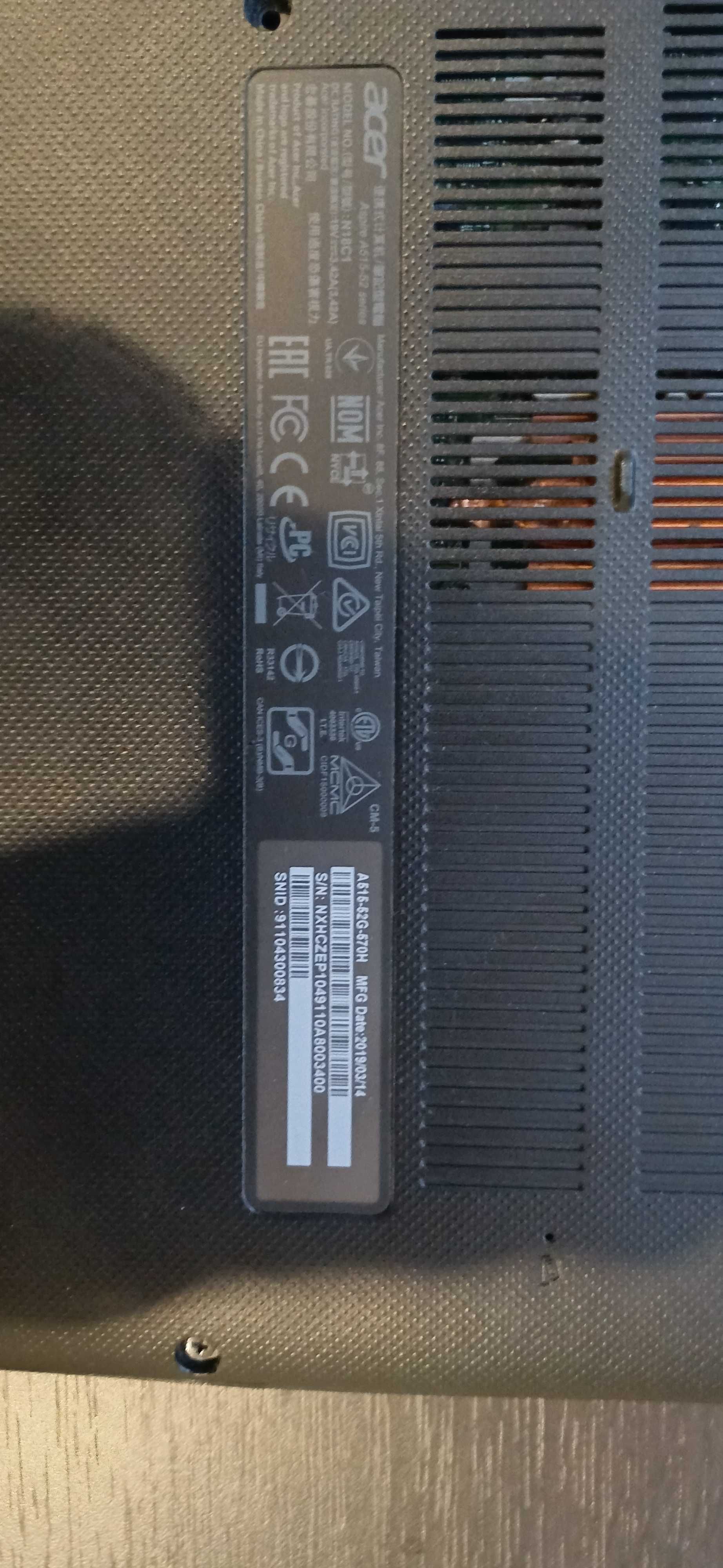 Sprzedam Acer Aspire 5 – idealny dla nauczyciela lub ucznia 4 klasy!