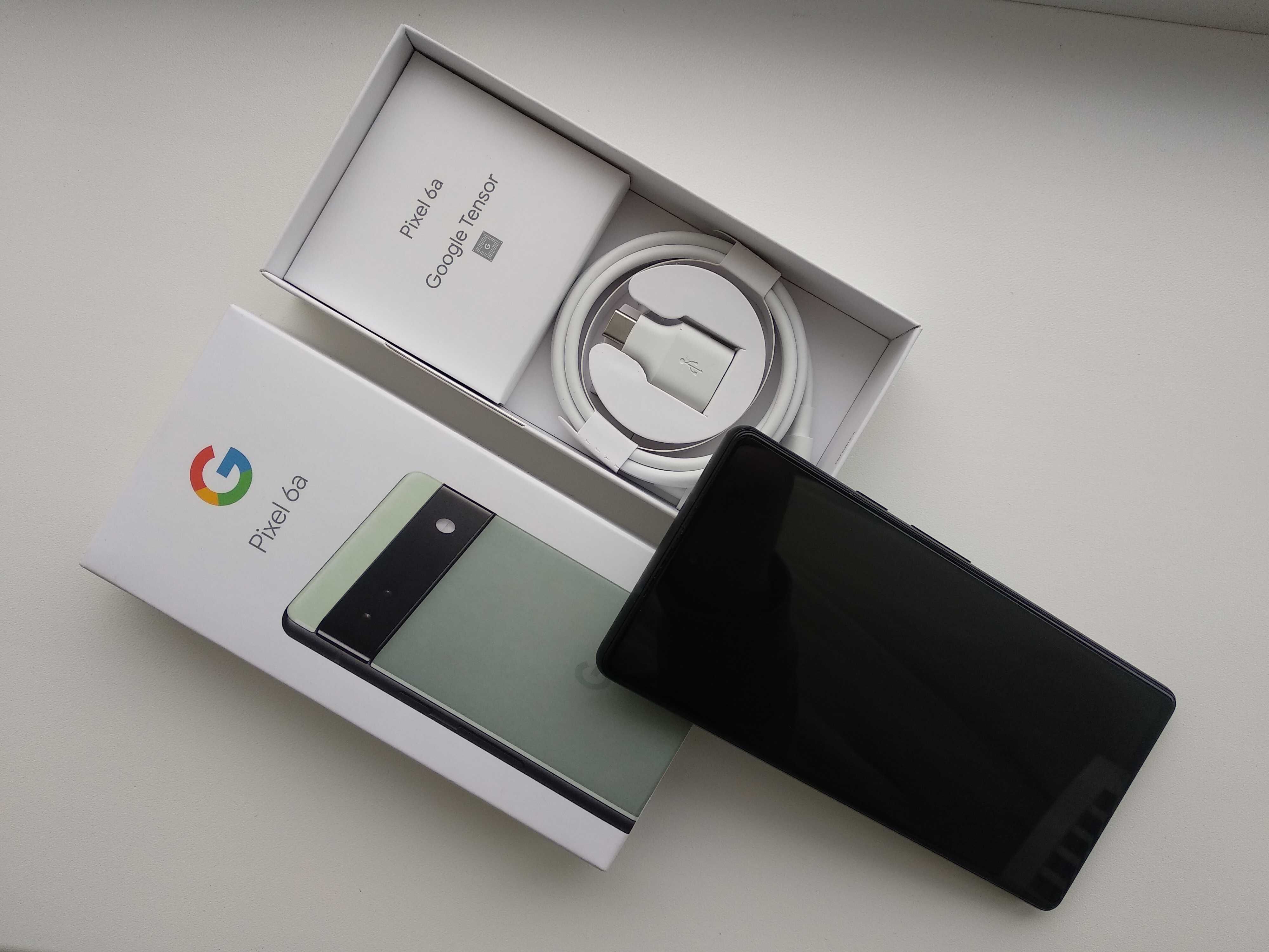 НОВЫЙ - Google Pixel 6a 6/128Gb Sage Android 14 NEVERLOCKED