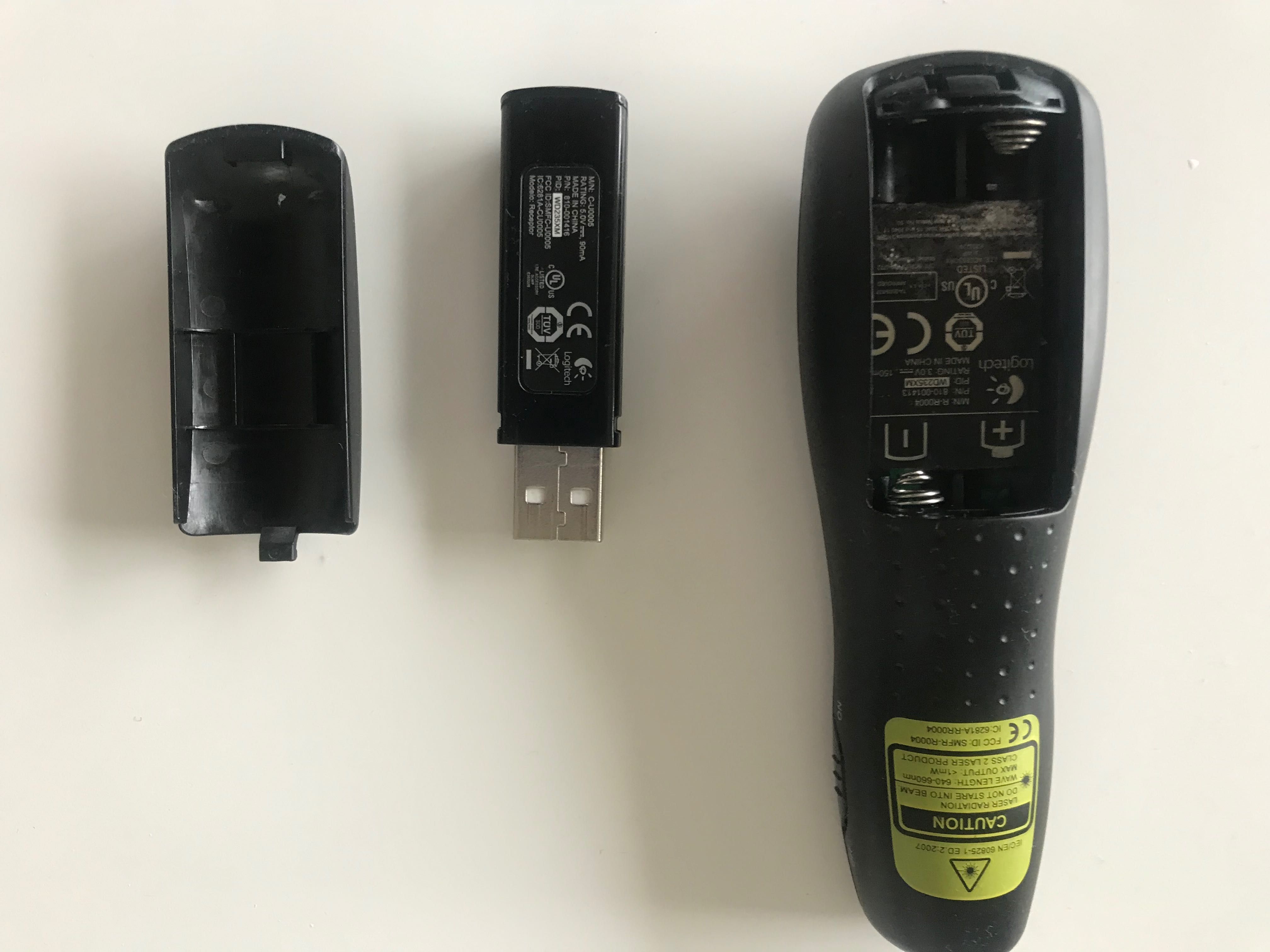 Logitech R400 Wskaźnik laserowy do prezentacji