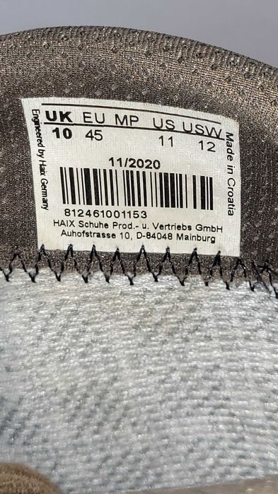 Buty wojskowe Haix SCOUT 2.0 Gore-Tex Brązowe r. 44,5