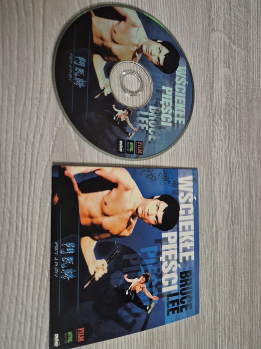 Płyta DVHD wściekłe pięści Bruce Lee First of Fury