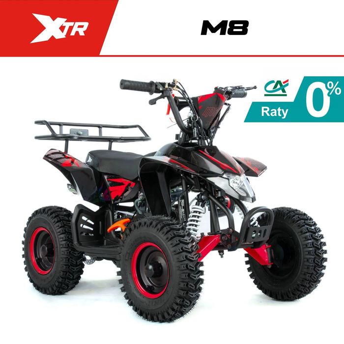 XTR Inny MINI QUAD 50 XTR M8 rozrusznik elektryczny 1000W transport RATY 0%