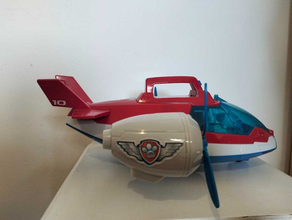 Avião Patrulha Pata com boneco