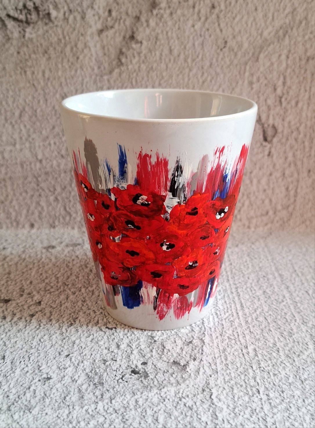 Kubek ręcznie malowany handmade