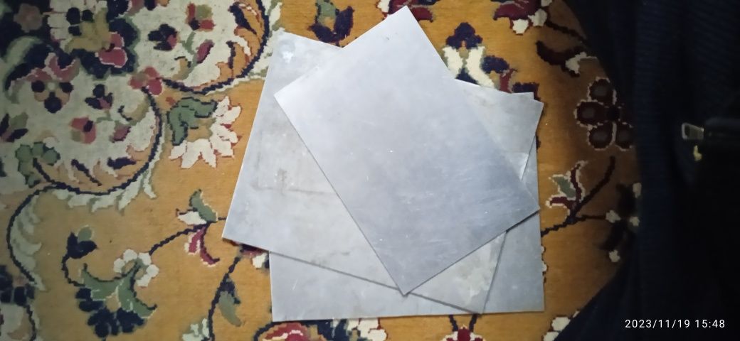 Лист алюминия белый.