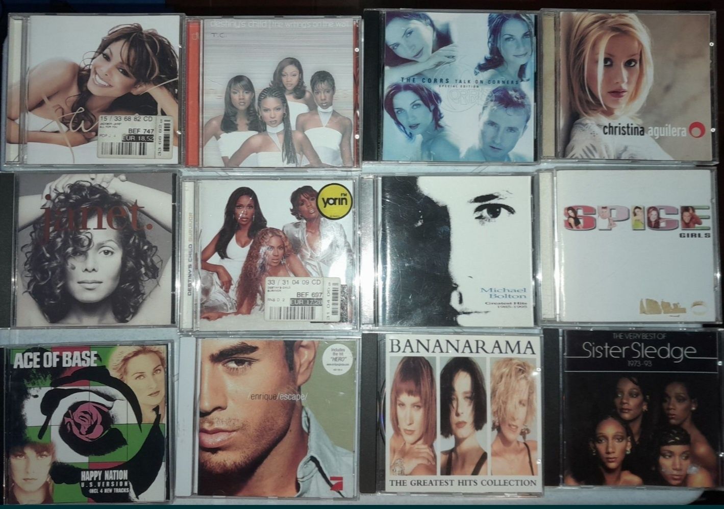 TOP + CD'sdos anos 90 POP