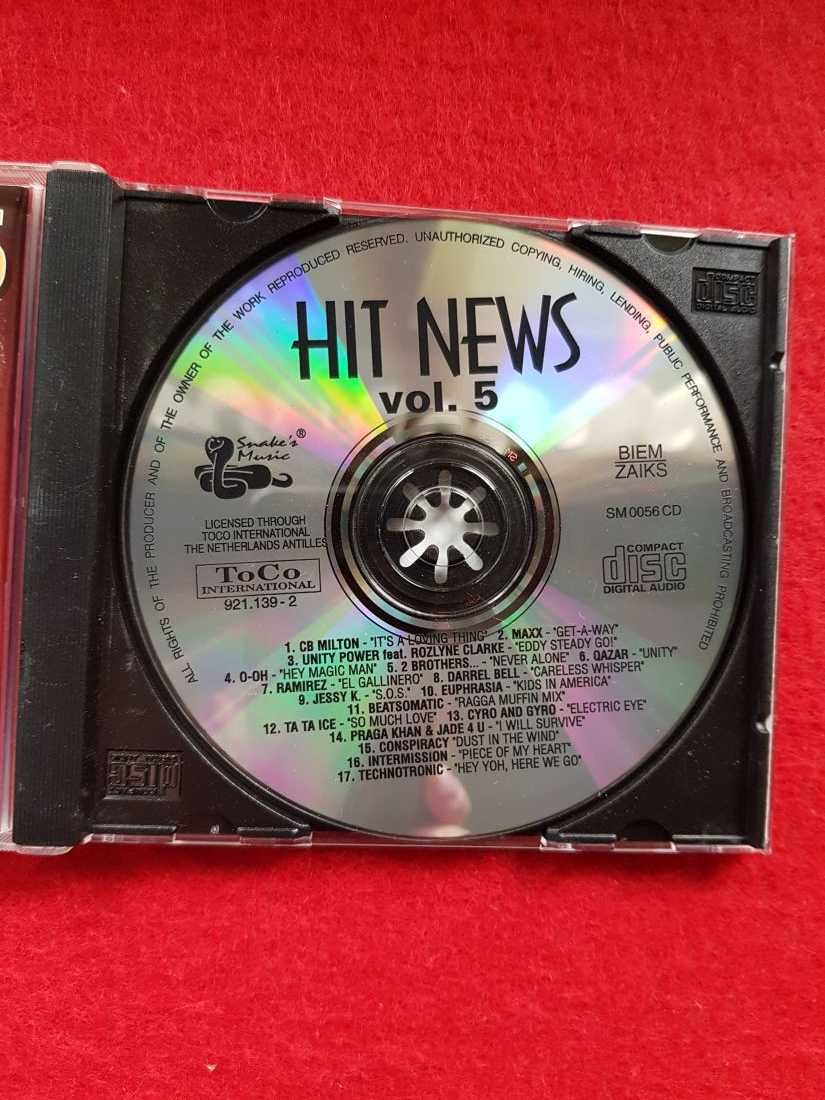 hit news vol 5 , 1993 Electronic Euro House, Italodance