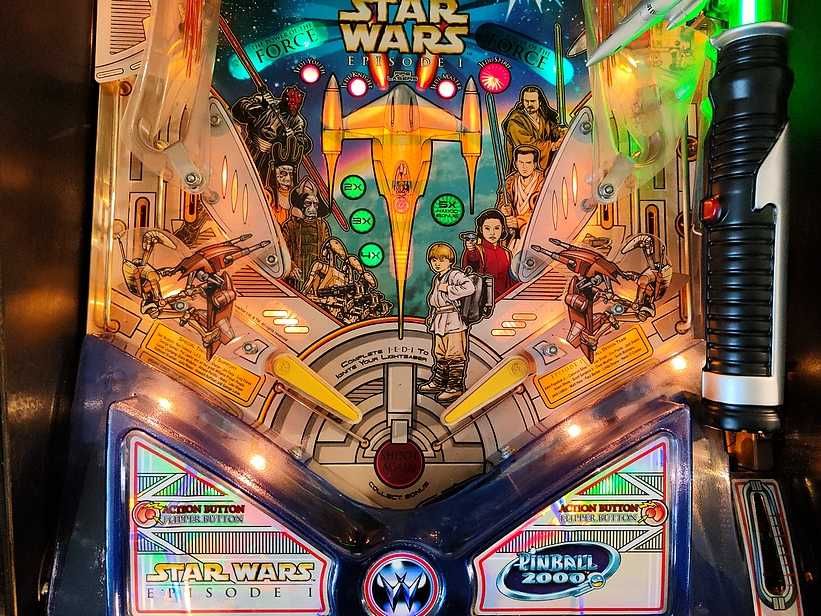 Flipper ,fliper STAR WARS Episode 1 - Piękny stan ! pinball