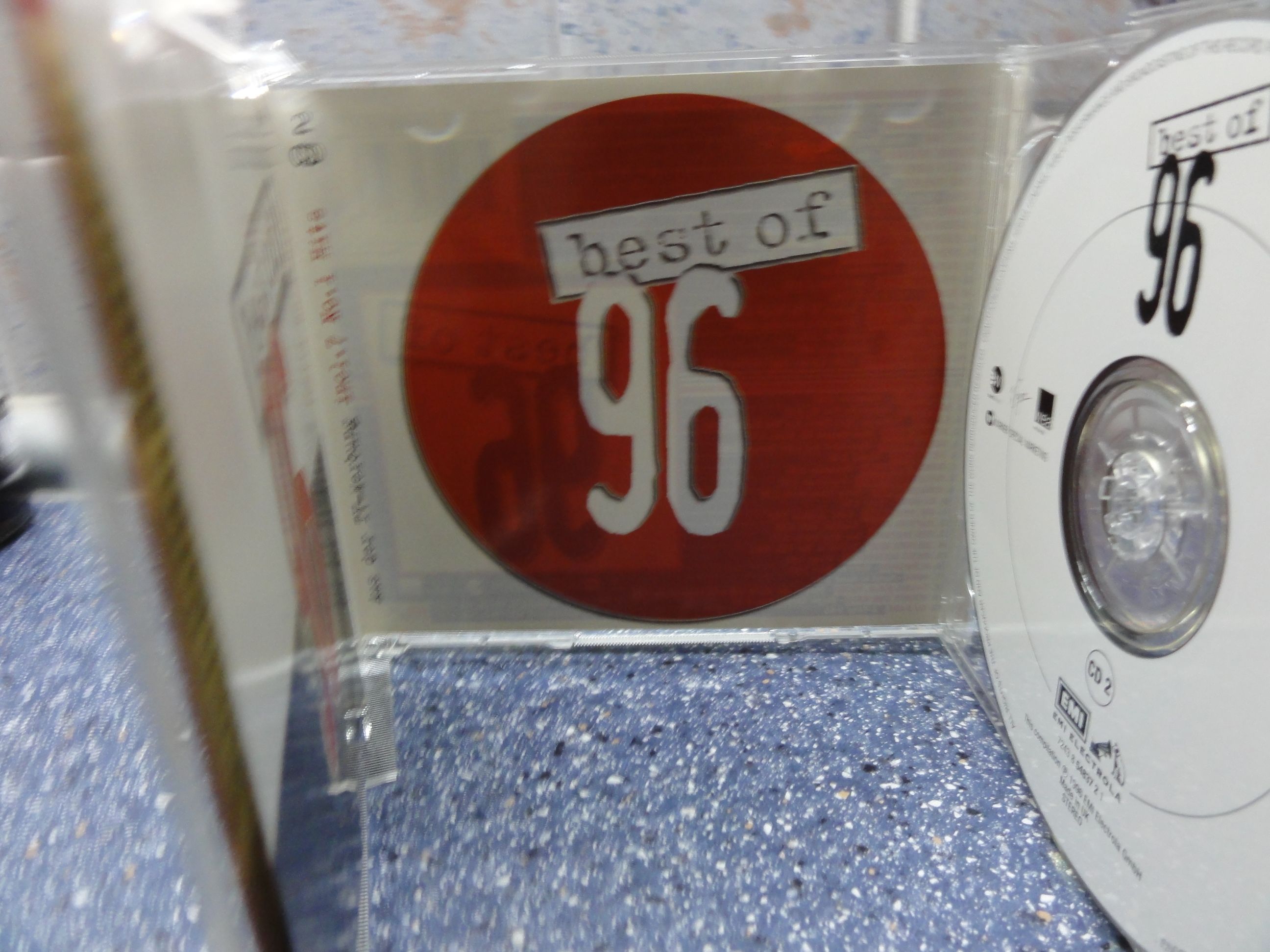 Хиты 90-х (96-й). Два лицензионных CD(EMI).Made in UK. 39 мир. хитов!