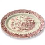 Travessa Gilman Sacavem Chorao Rosa 360x260x30mm (1910-72)