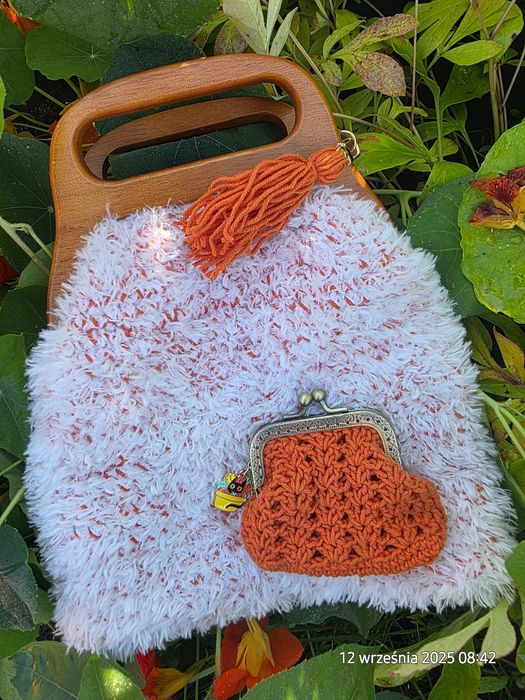 Piękna torebka handmade.