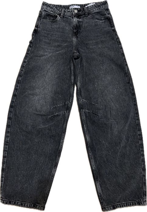 Джинси baggy,колір графіт