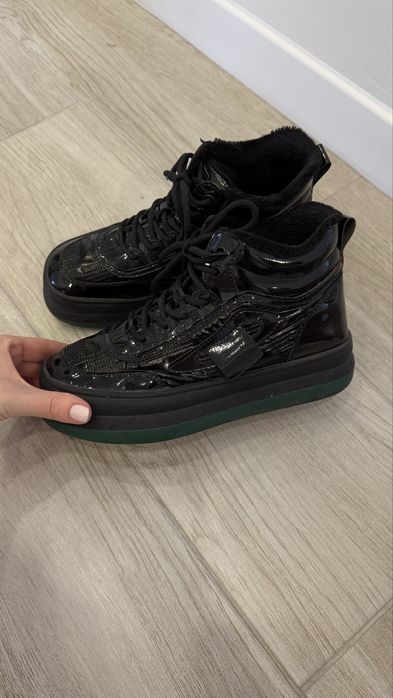 Кеди зима , натуральне хутро-шкіра