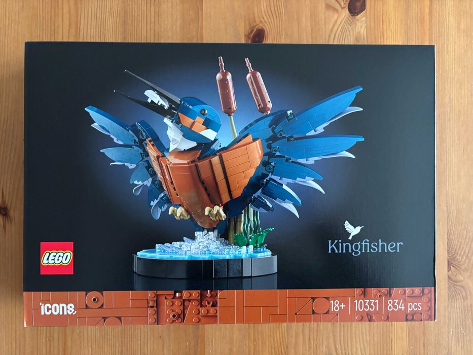 Lego – 10331 Icons Kingfisher Bird (Novo e Selado)