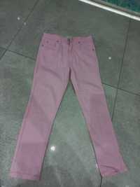 Spodnie różowe sinsay 122