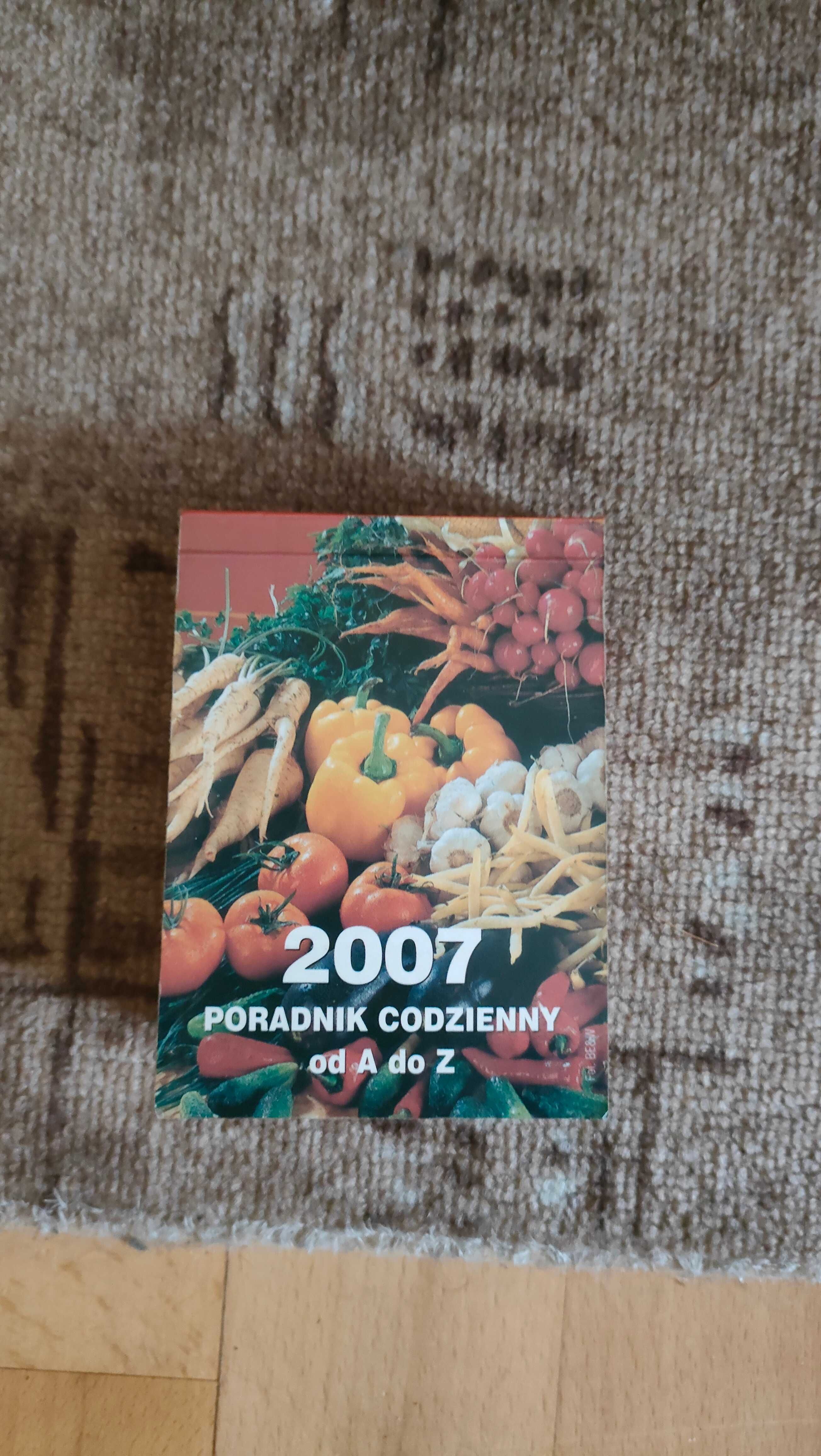 Kalendarz wydzierak 2007