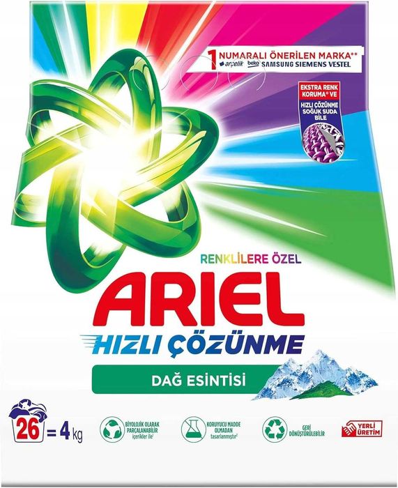Ariel proszek do prania kolorów 4kg