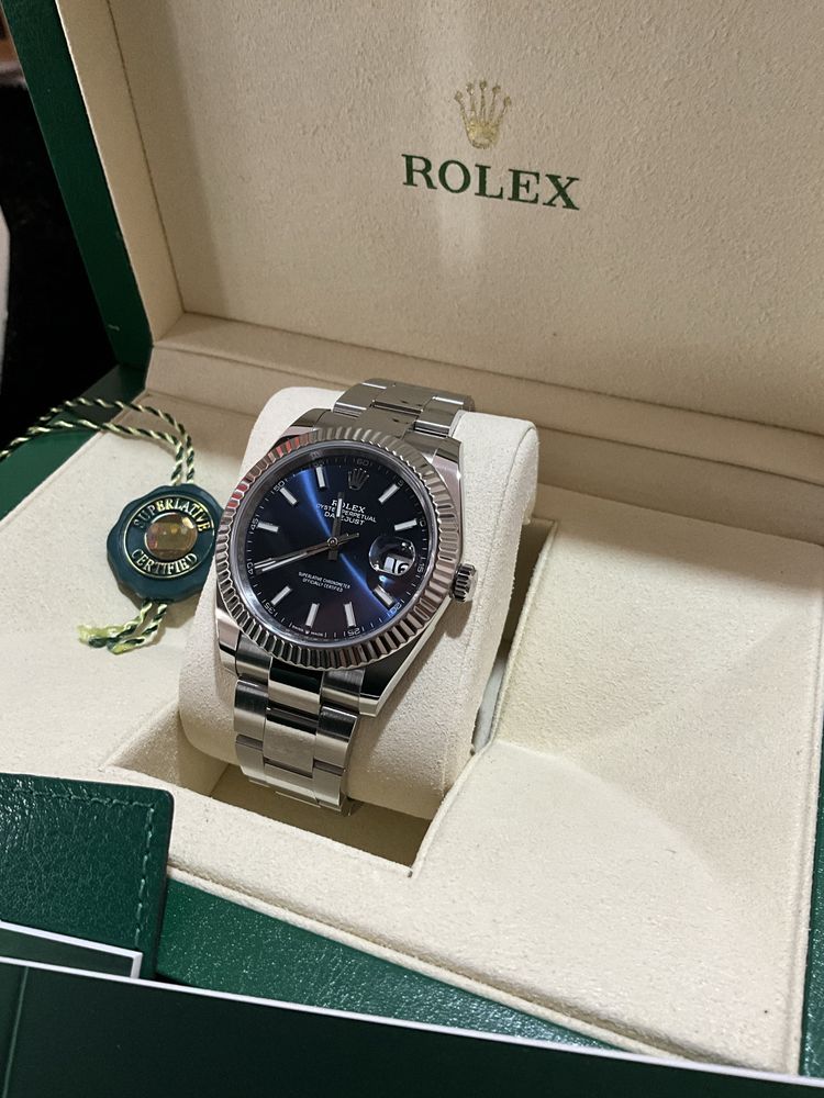 Rolex Datejust Azul