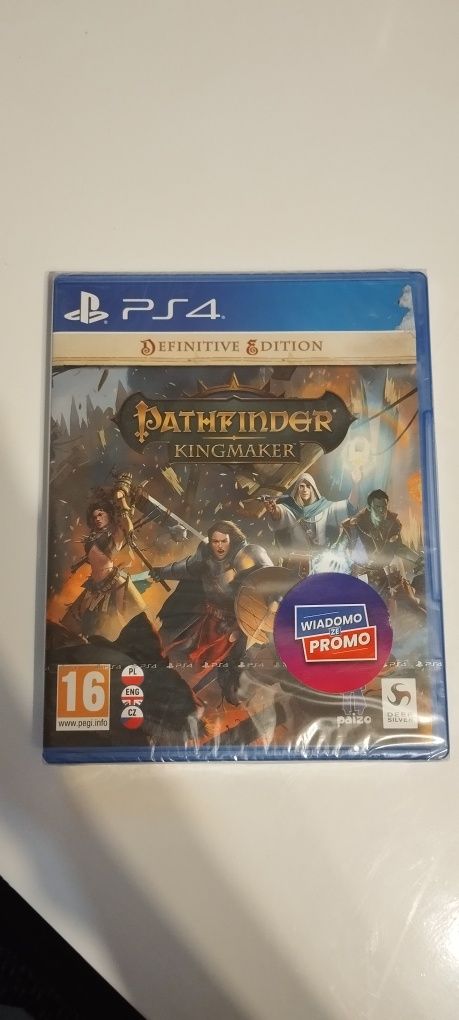 Pathfinder kingmaker Nowa PS4 Play Station 4