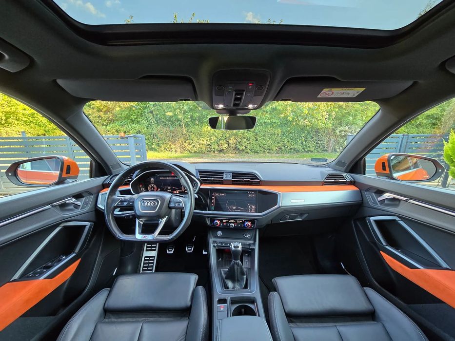 Audi Q3 Salon PL/Bezwypadkowy/Panorama/Virtual/Bang&Olufsen/Orange/Unikat