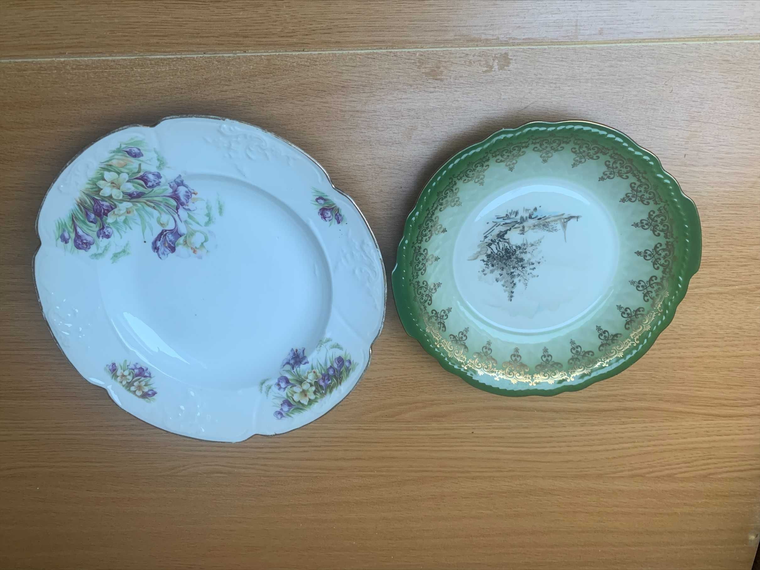 pratos fundos porcelana Bavaria e Limoges