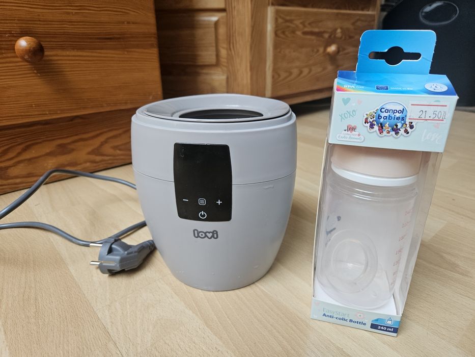 Komplet dla niemowlaka: monitor bezdechu, podgrzewacz + gratis Okazja!