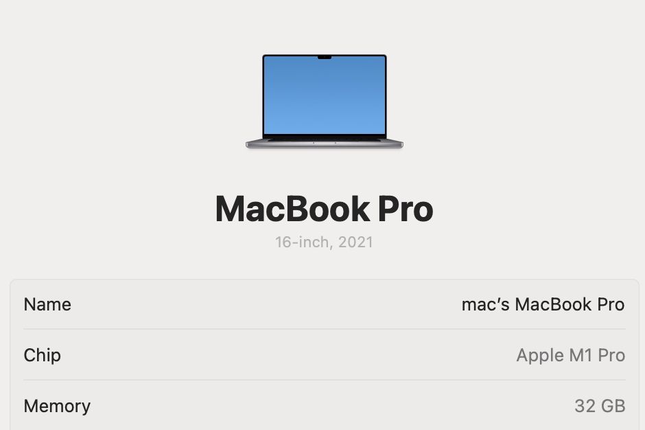 Ідеал MacBook Pro 16 2021 32GB 1TB 94%