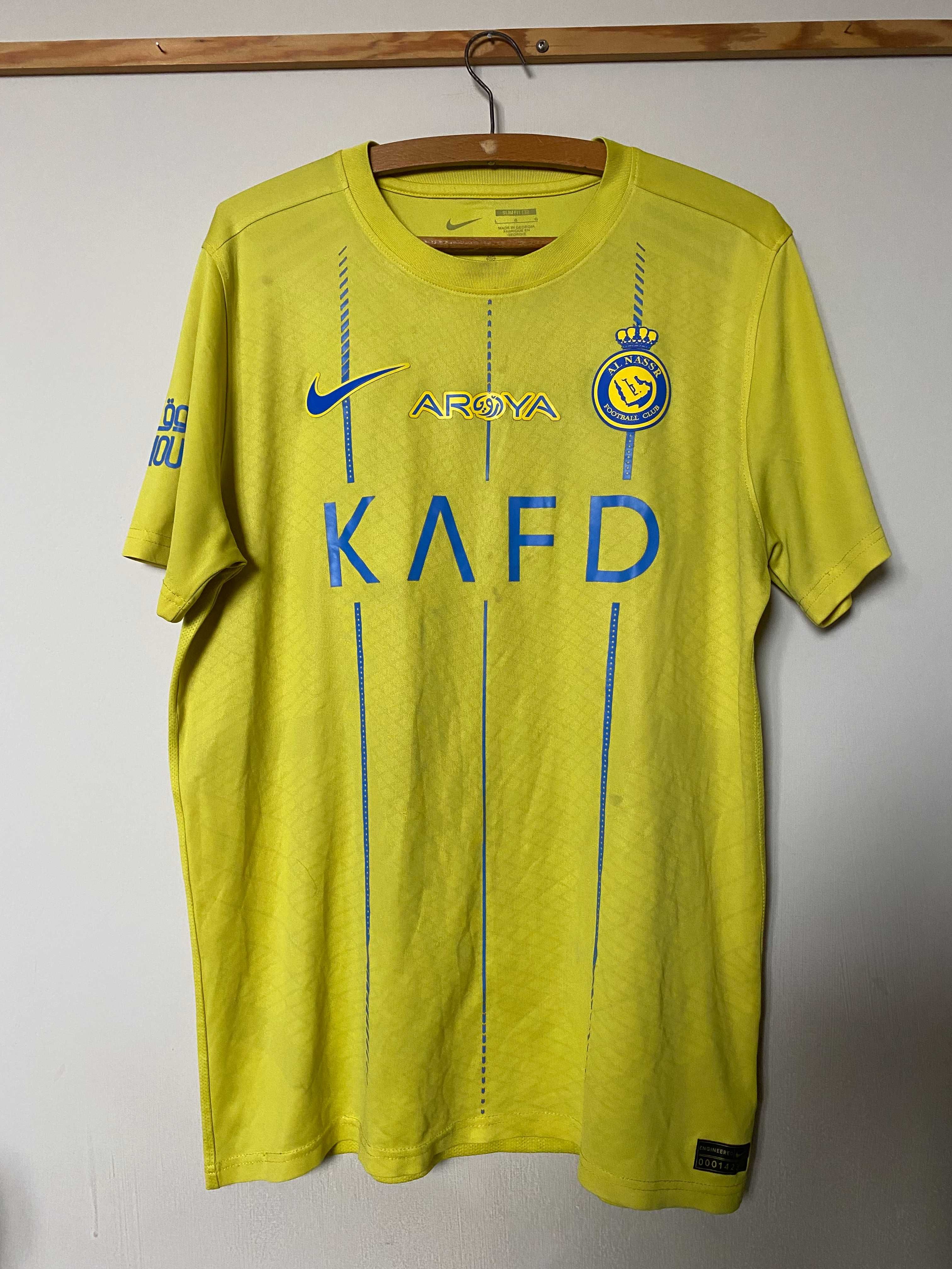 ALL NASR F.C. nr 7 RONALDO 2023 - 2024 - Nike - L - UNIKAT
