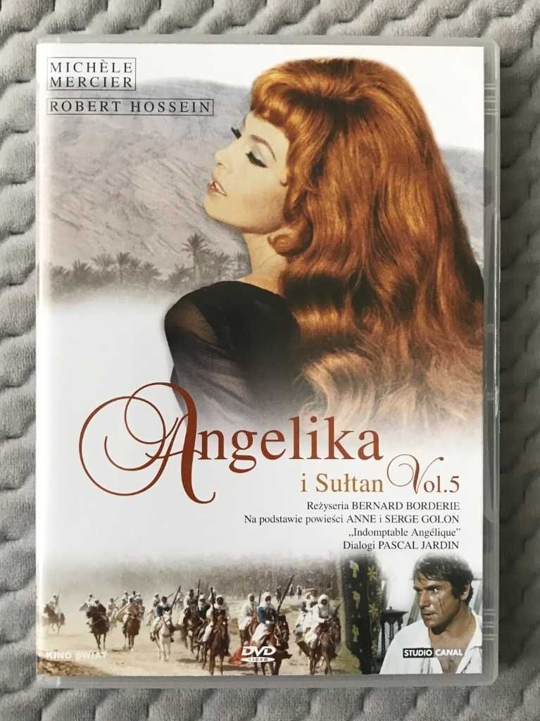 Kolekcja "Angelika" (komplet) 5 DVD NOWE!!!